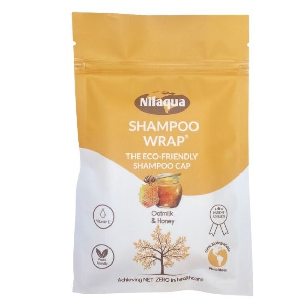 Envoltorio de champú 100% biodegradable Nilaqua - Leche de avena y miel