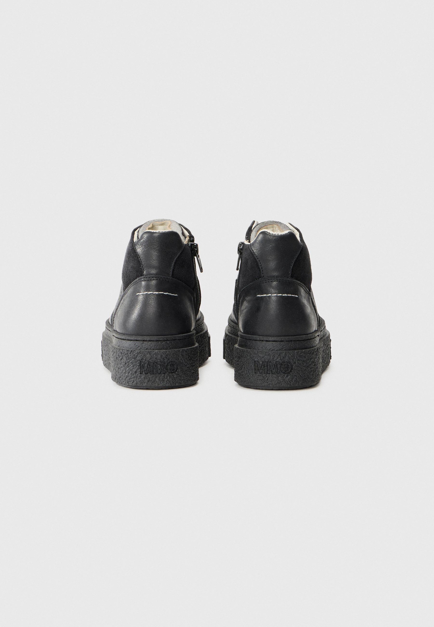 MM6 Maison Margiela UNISEX - Hoge sneakers - zwart
