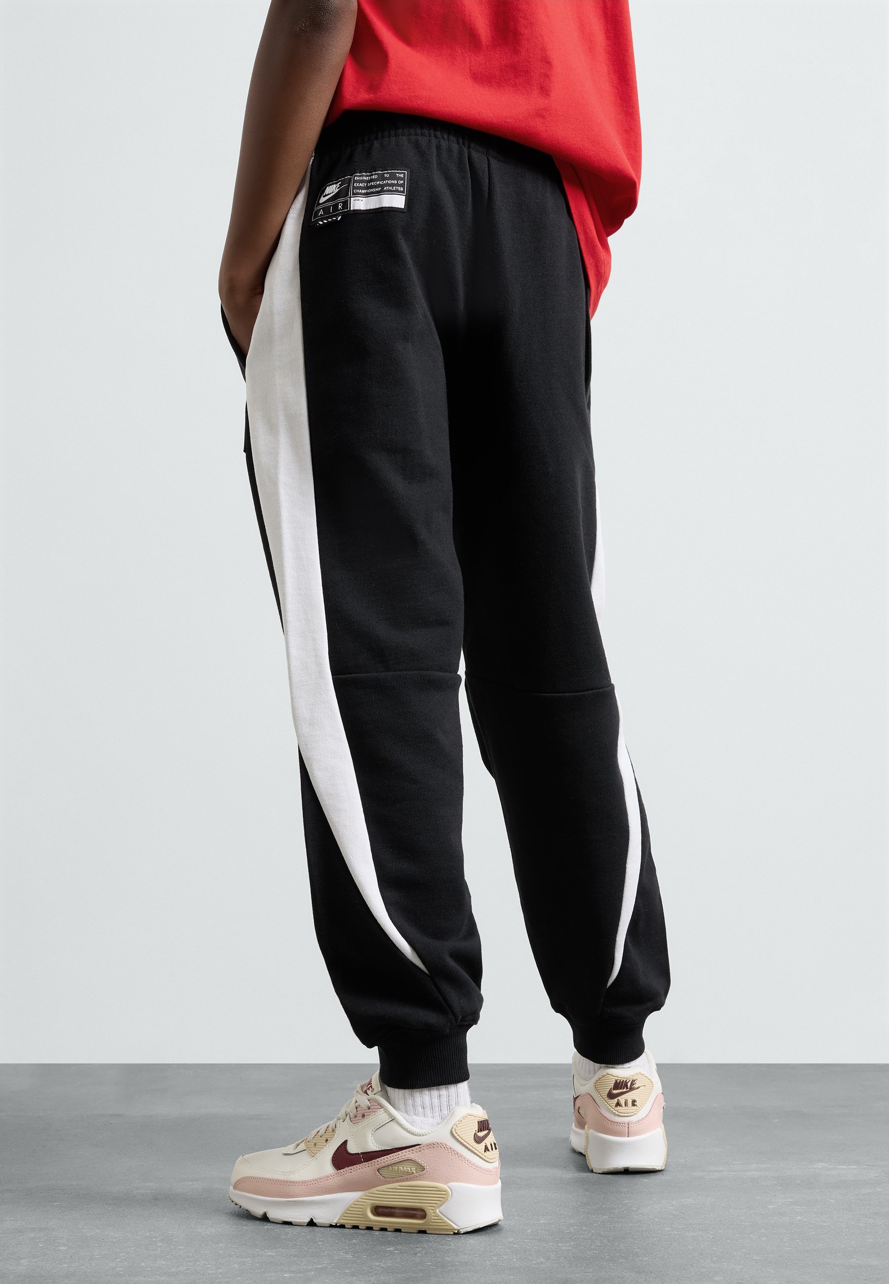 Nike Sportswear CLUB UNISEX - Trainingsbroek - zwart/wit