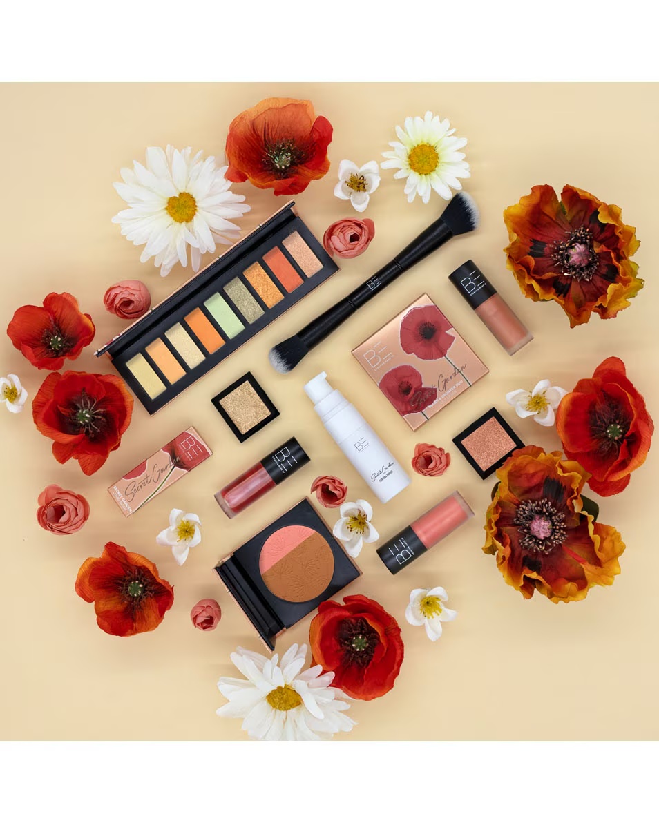 BE CREATIVE MAKE UP SECRET GARDEN COLLECTION Πινέλο 4 σε 1