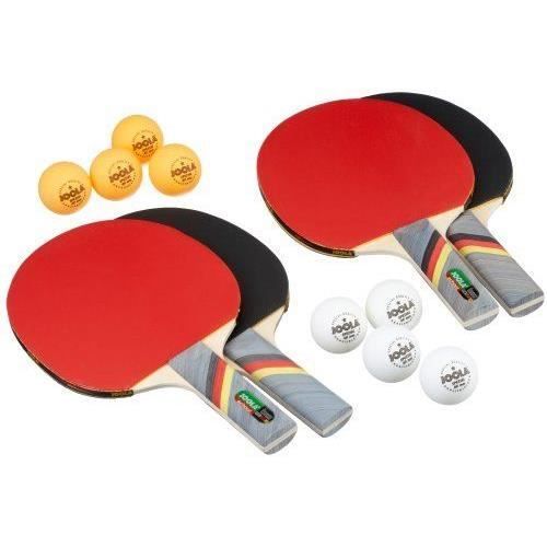Set da ping-pong - Joola - Nazionale tedesca - 4 racchette - 8 palline - Borsa inclusa