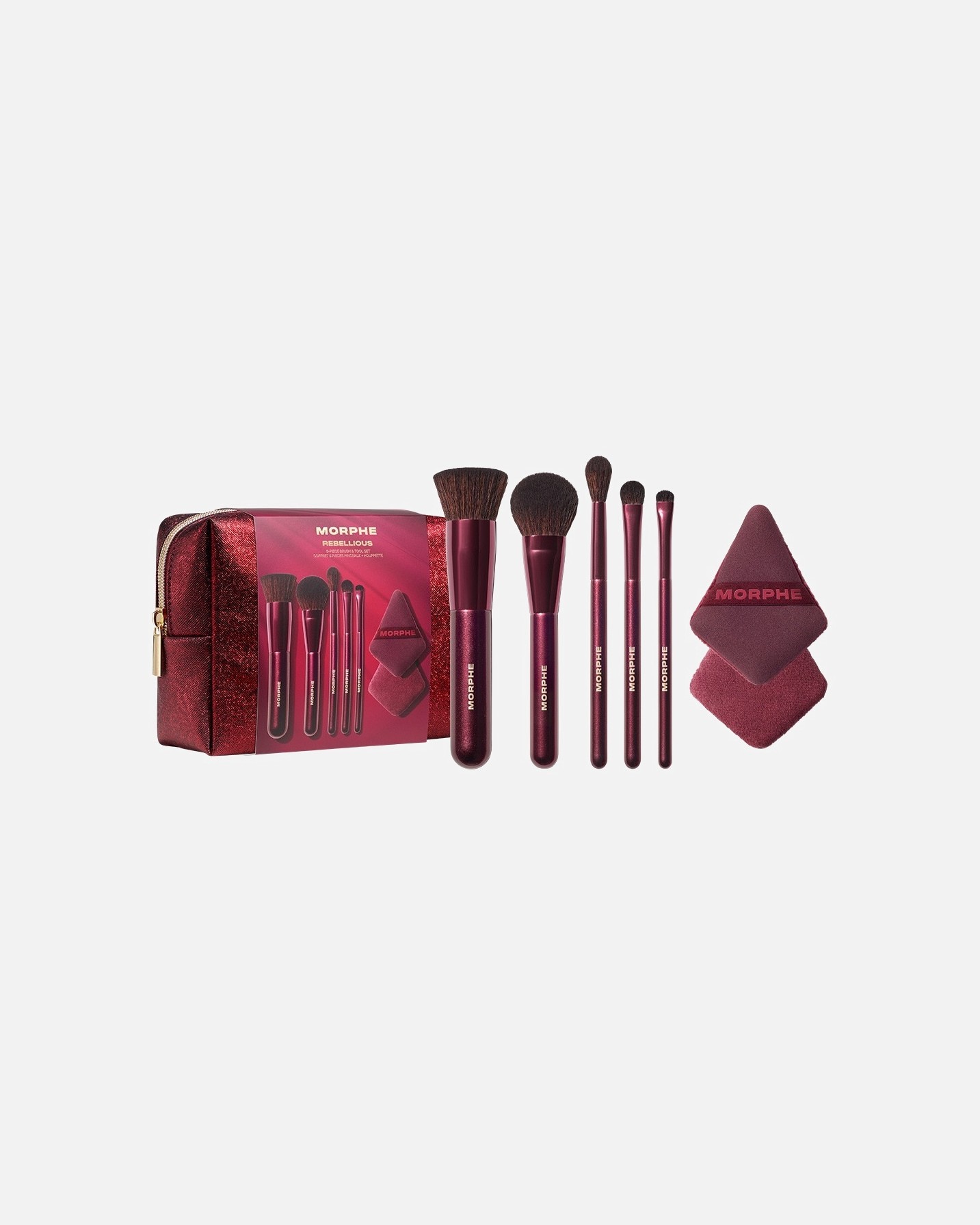 Morphe Rebellious putni set četkica i alata od 6 dijelova - 1 komad