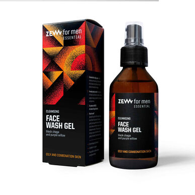 ZEW vyrams Essential veido prausimosi gelis Valomasis gelis riebiai ir mišriai odai 100 ml 100 ml