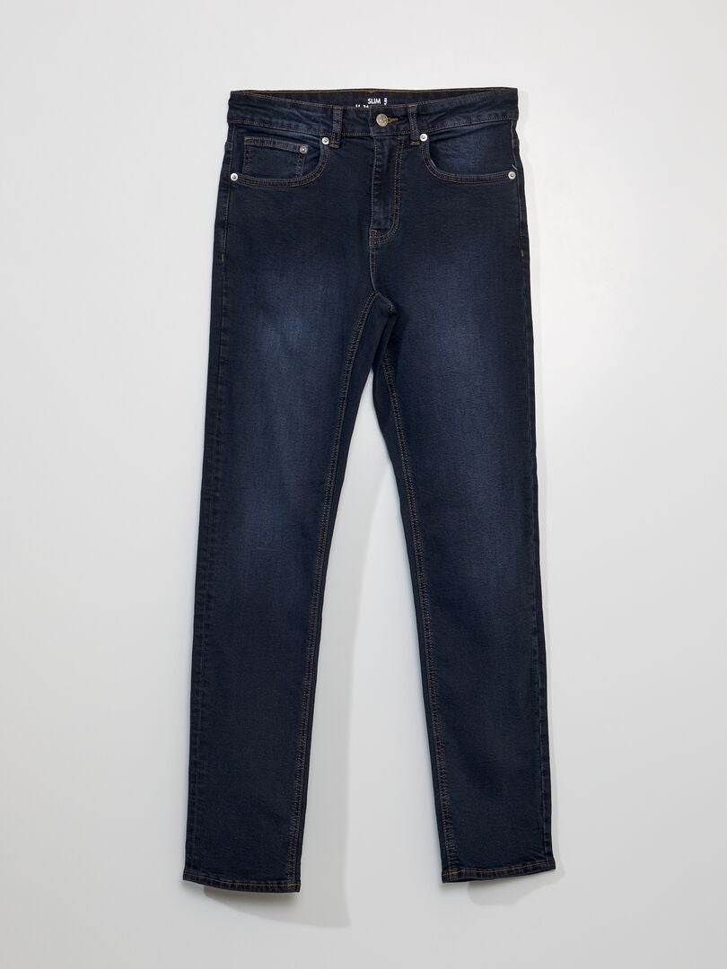 Calça jeans slim - tamanho 30 - azul