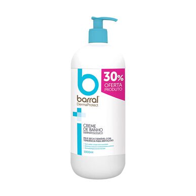 Barral Dermatological Bath Cream for Sensitive and Dry Skin 1000 ml 1000 ml