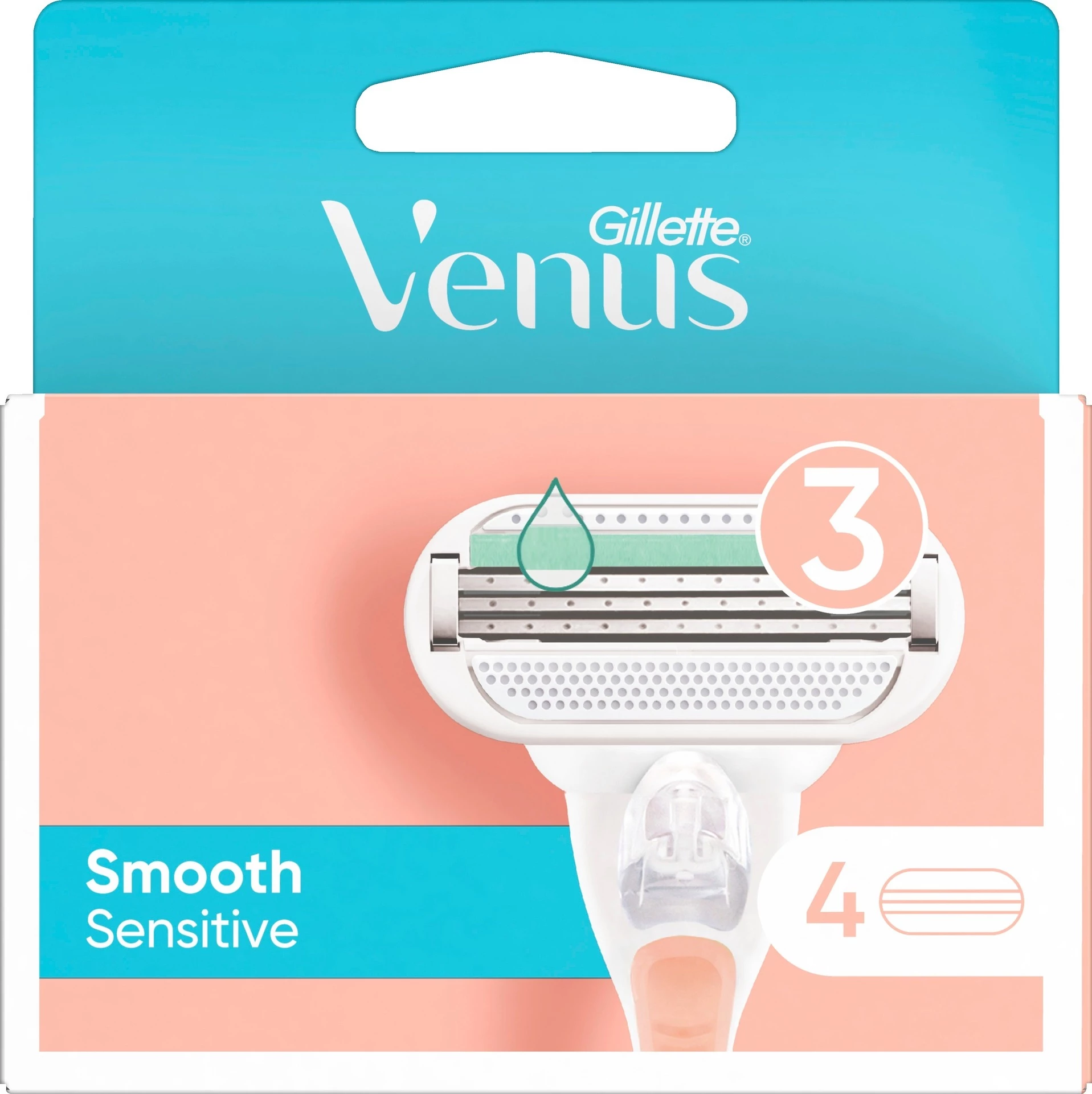 Smooth Sensitive borotvapengék 4 db-os csomag - Venus