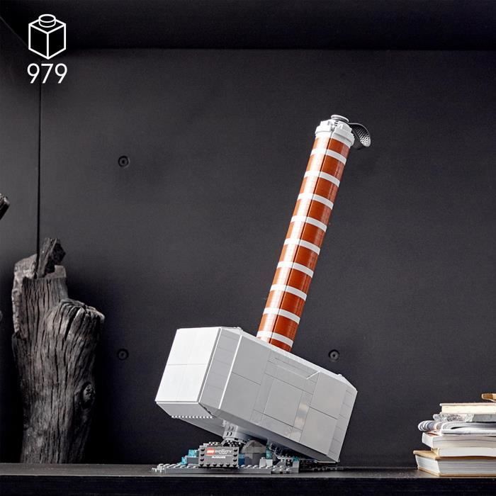 LEGO® 76209 Marvel Le Marteau De Thor​, Maquette à Construire, Avengers de la Saga Infinity, Figurine Thor et le Gant de l'Infini