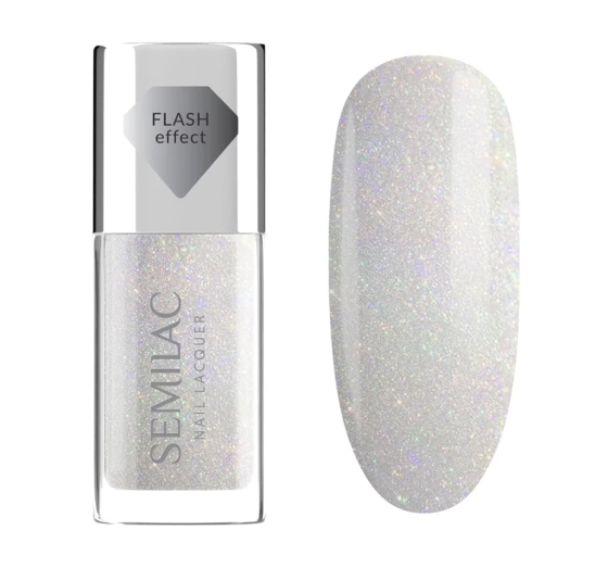Semilac Nail Lacquer klasyczny lakier do paznokci 116 Holo Flash 9 ml