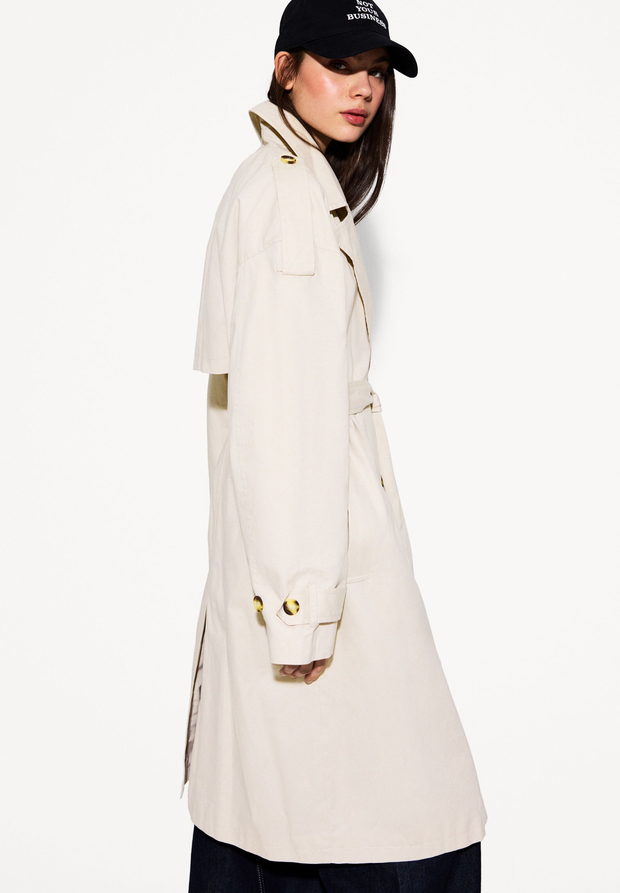 Trench-coat Bershka - pierre