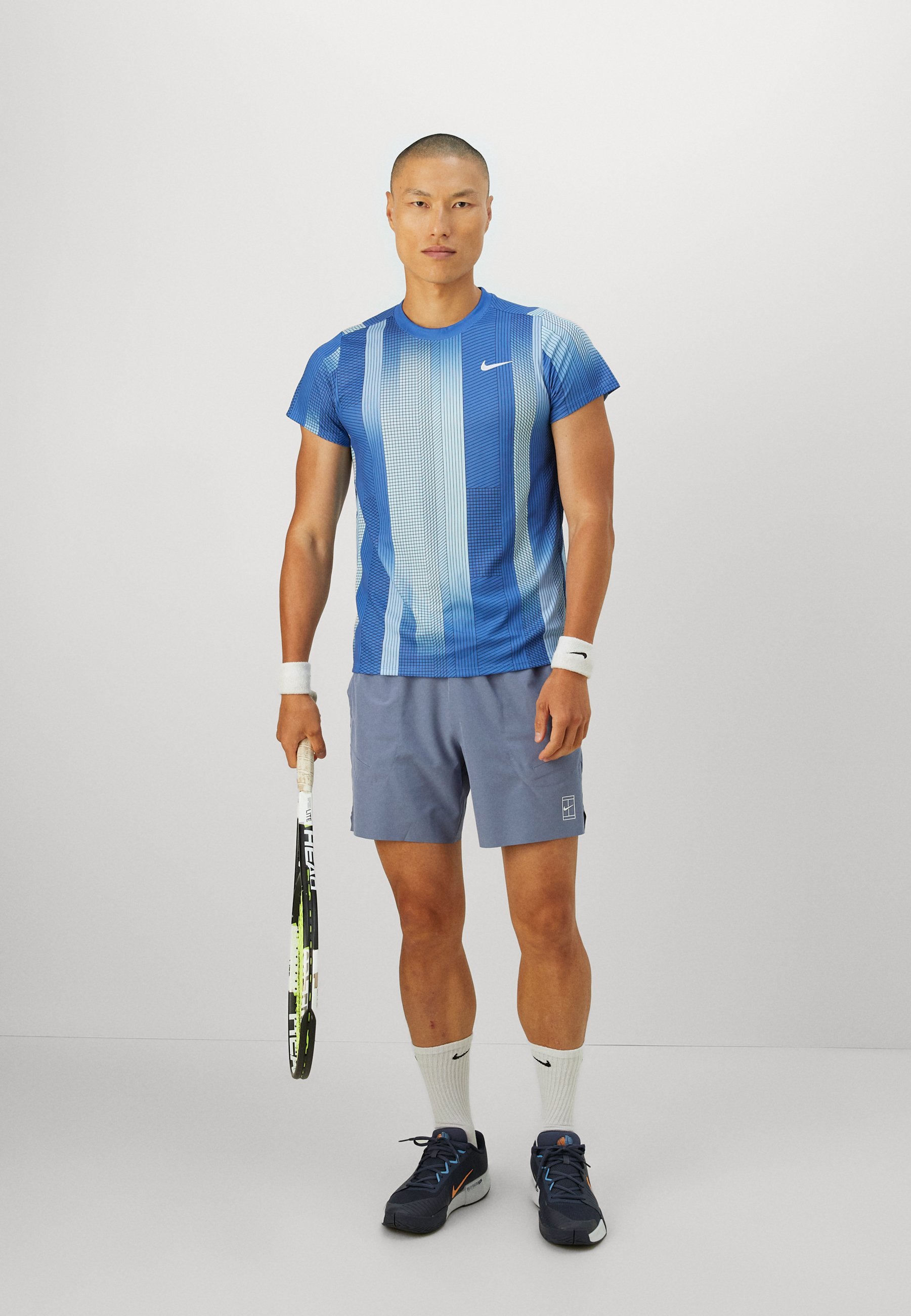 Nike Performance VICTORY - Sport T-shirt - komeetblauw/(wit)