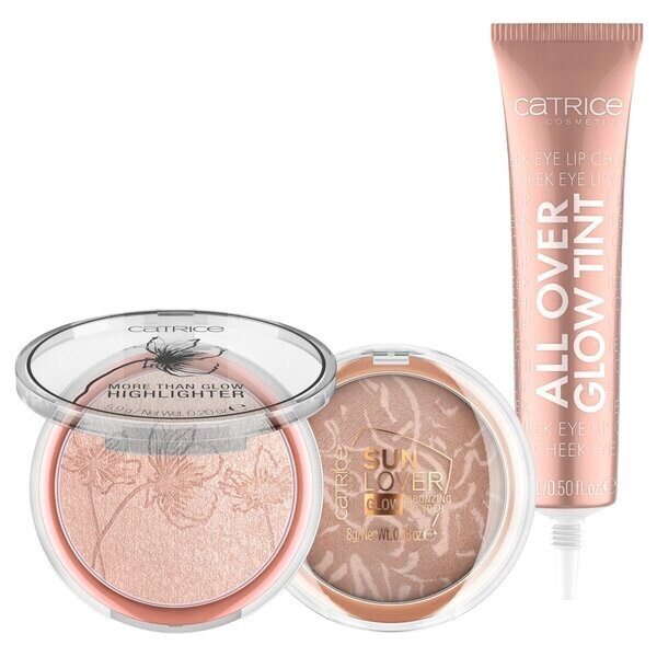 Sada na tvár Catrice More Than Glow Rose Gold<br>3 kusy