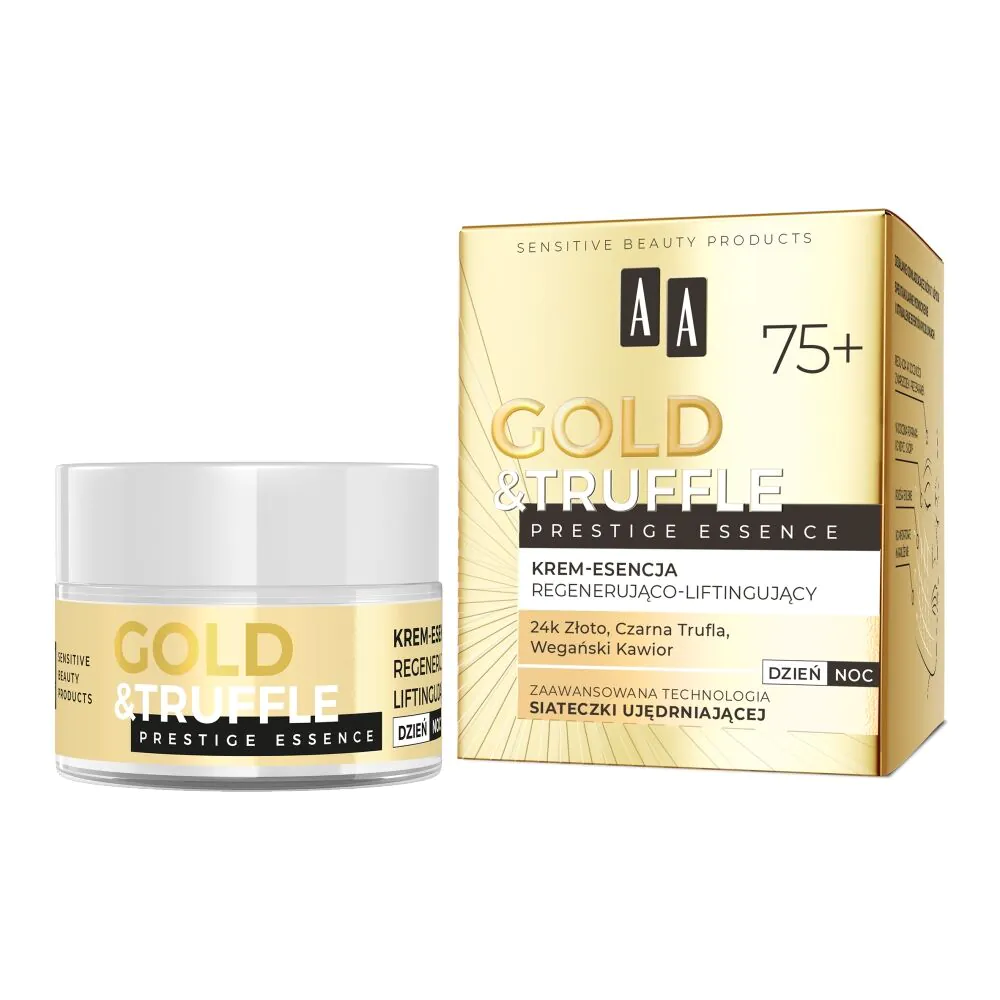 AA Gold & Truffle Prestige Essence 75+ - Regenerująco-liftingujący krem-esencja 50ml