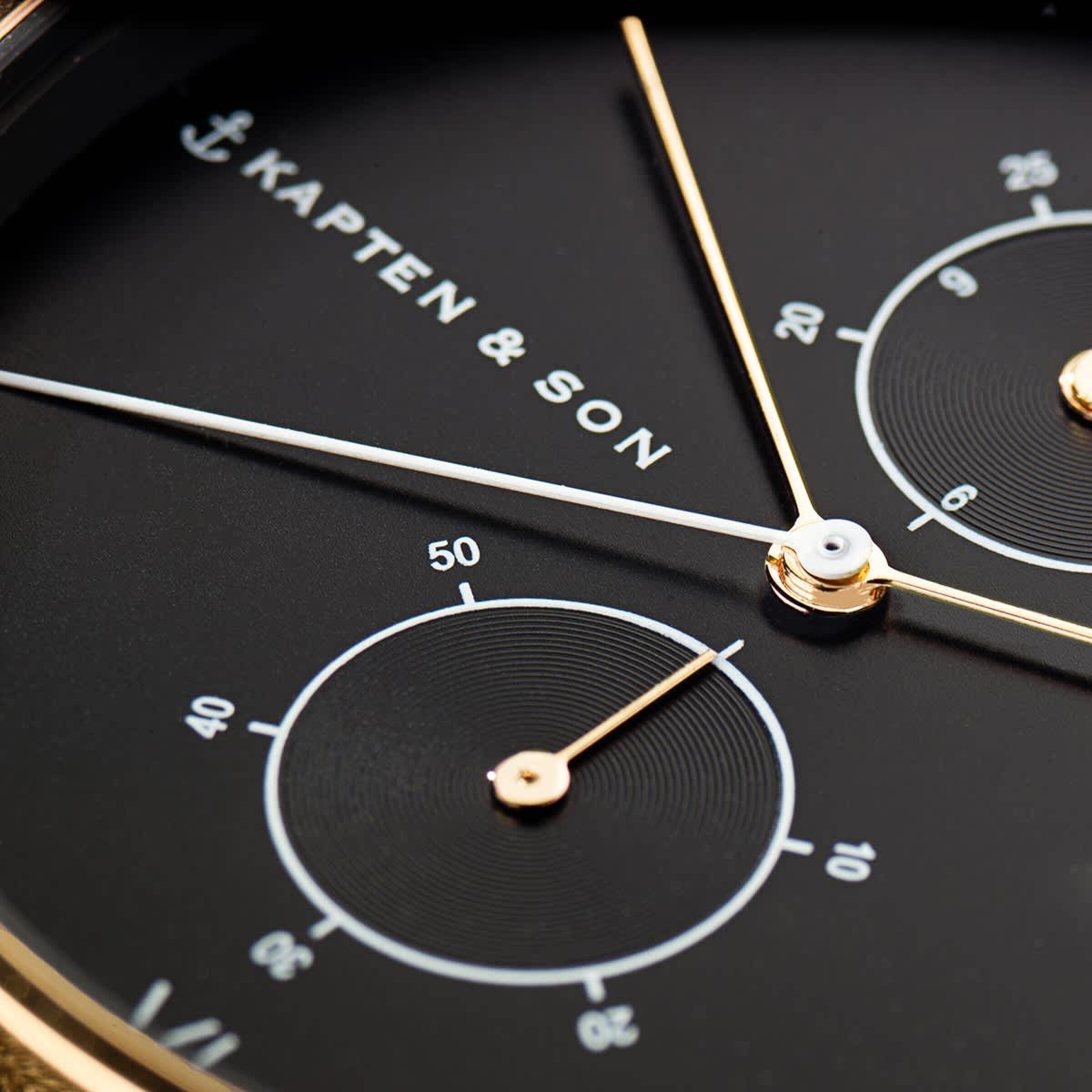 Chrono Gold Acier Noir