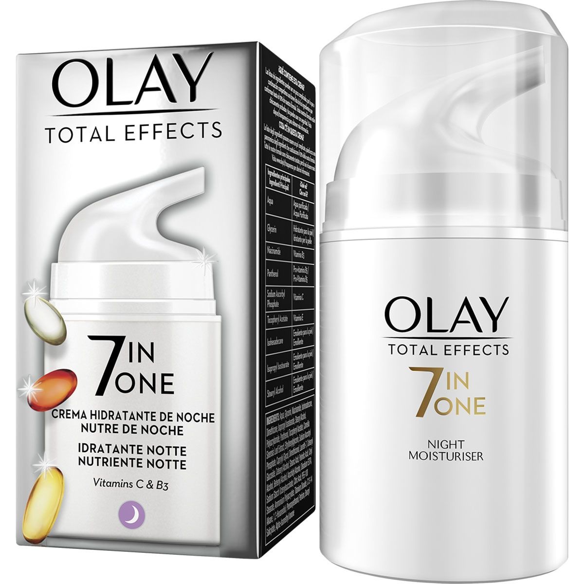 Total Effects noćna krema Hidratantne kreme za lice