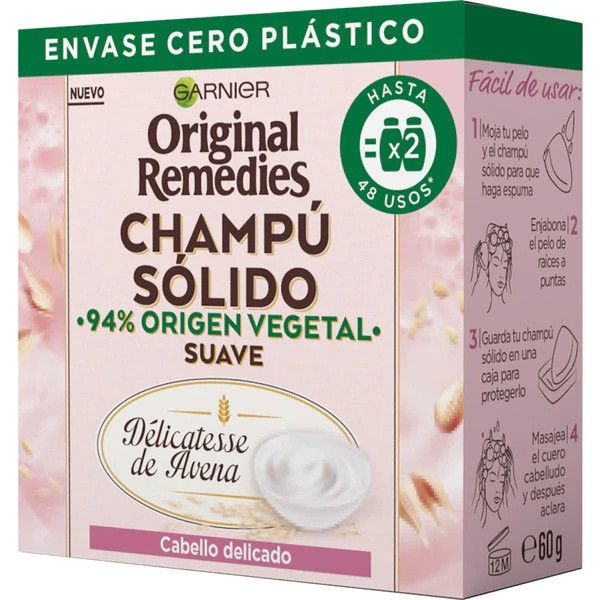 Delicatesse čvrsti šampon od zobi za osjetljivu kosu Čvrsti šamponi