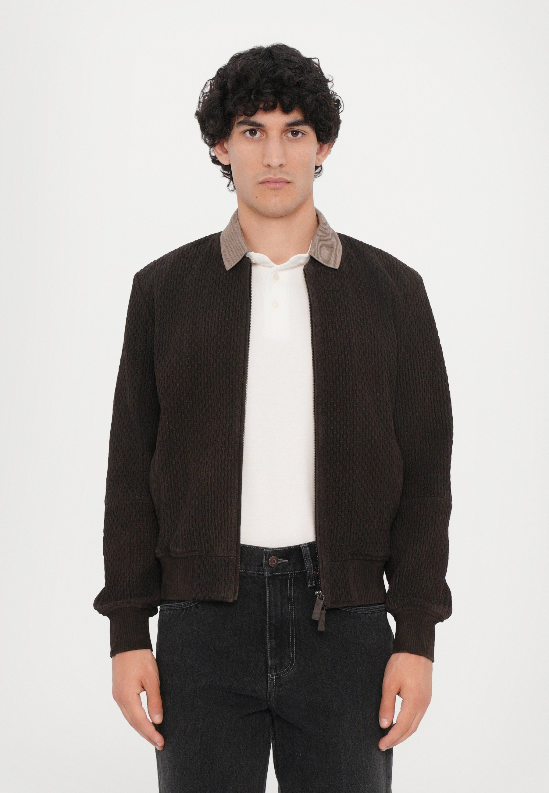 Emporio Armani BLOUSON JACKET - Bomberjakke - black