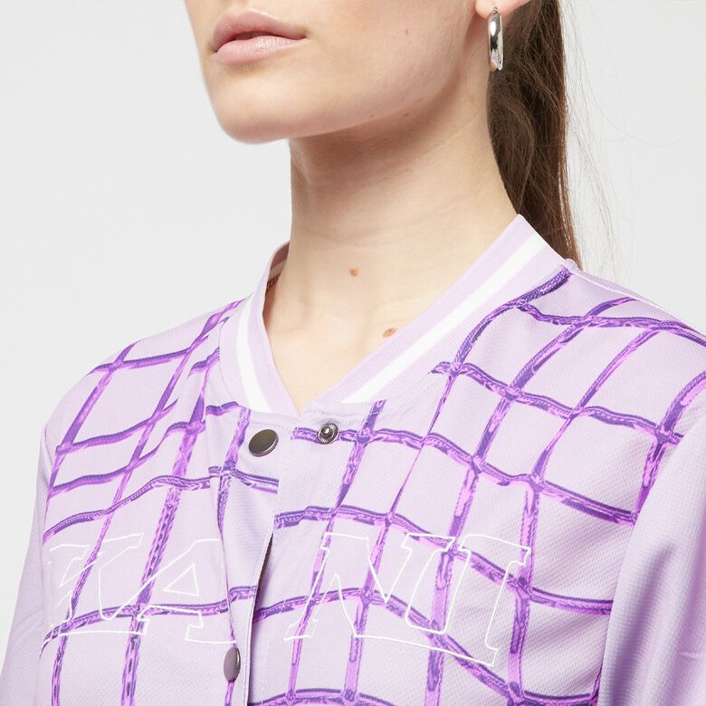 Baseballshirt mit Streifenmuster