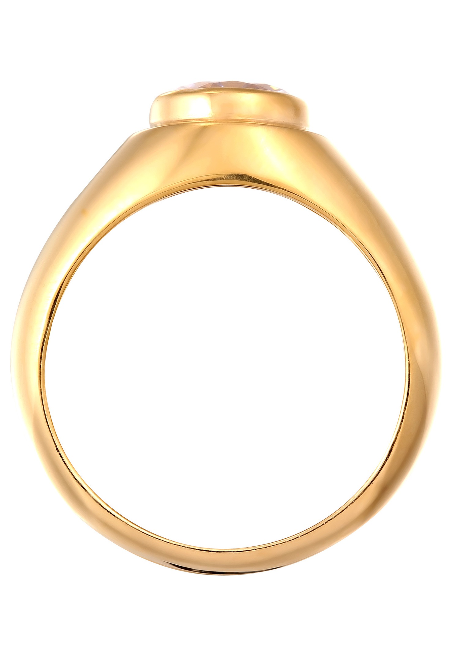 KUZZOI Kuzzoi Bague Hommes Unisexe Cristaux de zirconium Blanc Argent Sterling 925