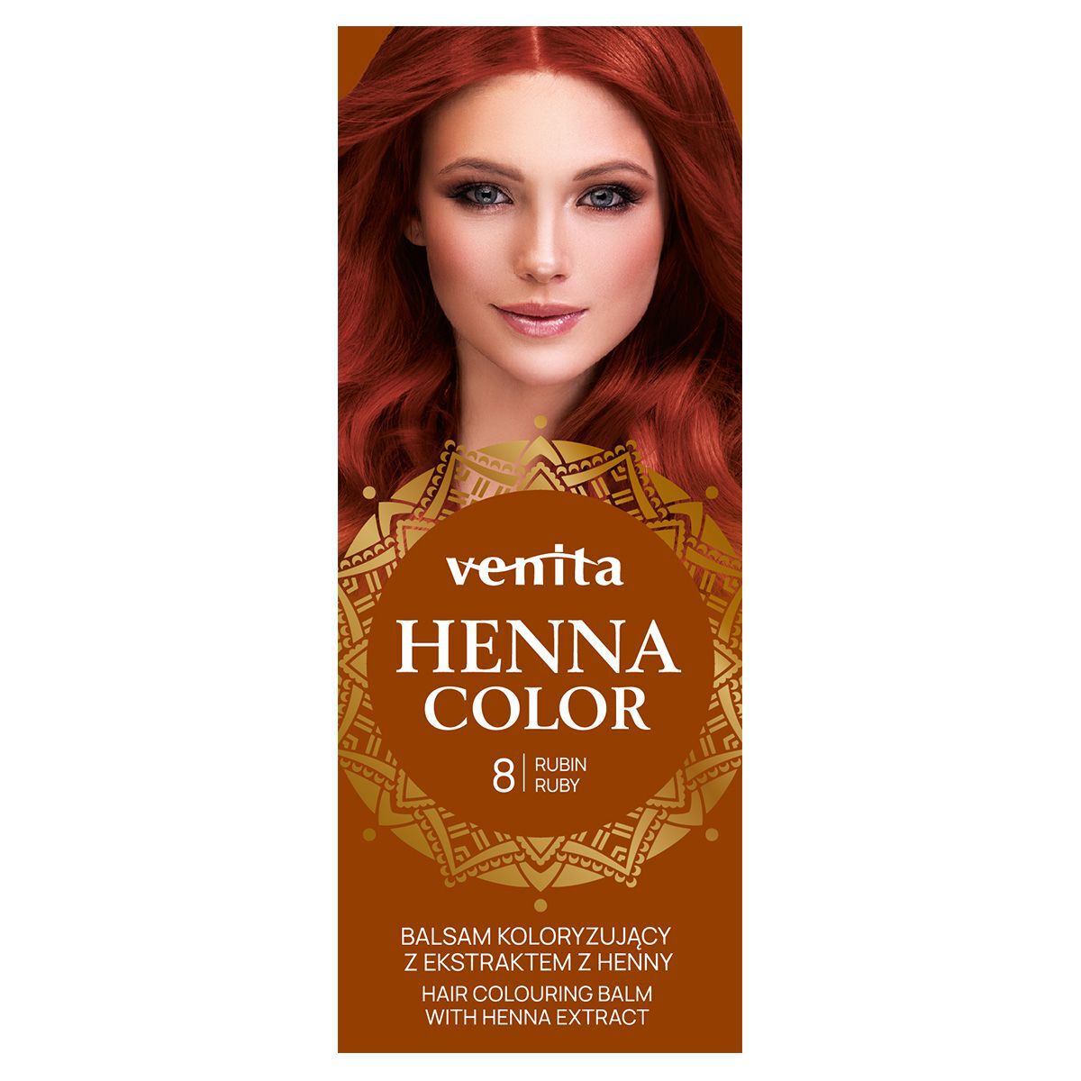 Venita naturlig henna hårfargebalsam Chna 4 30g Hennafarge