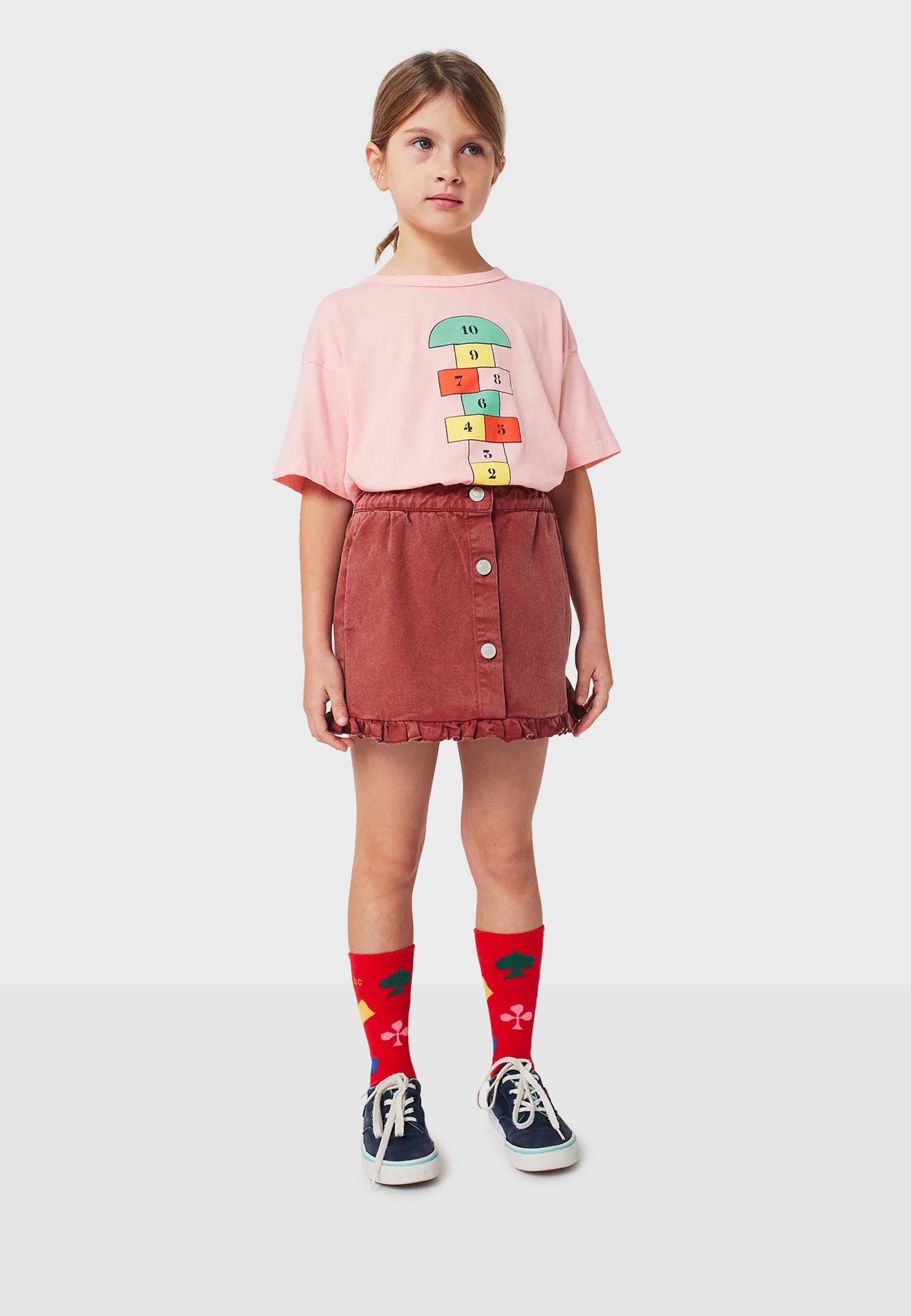 Bobo Choses HOPSCOTCH UNISEX - T-shirts med print - lyserød