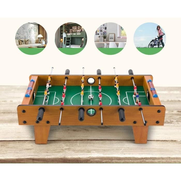 Tafelvoetbaltafel - Multi-speltafel Mini tafelvoetbaltafel voor binnen en buiten, voor kinderen, tieners en volwassenen, verjaardagsfeestjes, 150