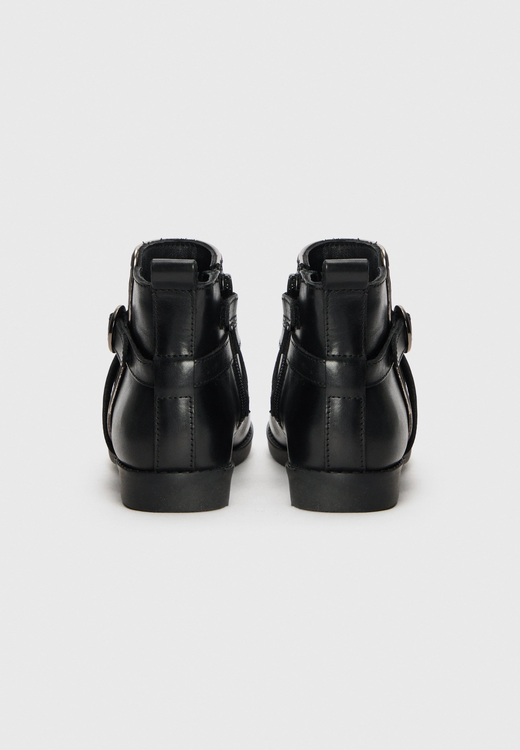 Friboo LEATHER - Klassieke enkellaarsjes - zwart