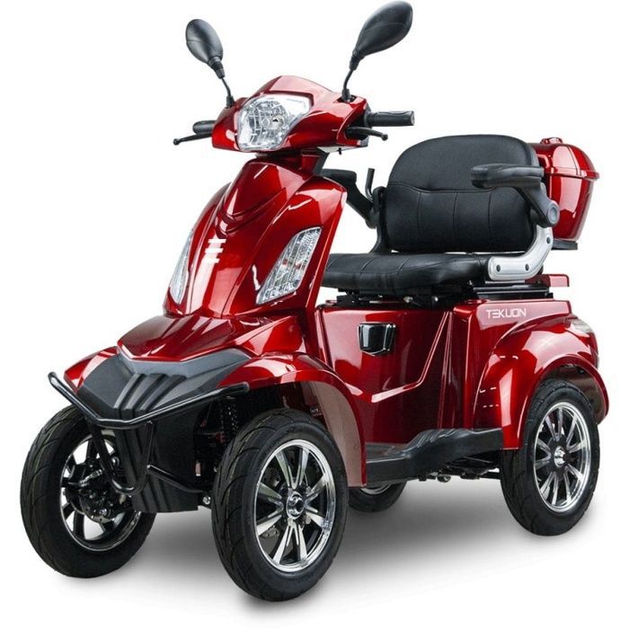 FRAPPY Scooter électrique 4 roues 1000W immatriculable noir senior