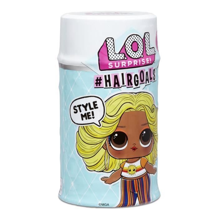 LOL Surprise Hairgoals 2 - Mini muñecas con cabello y accesorios - 7,5 cm