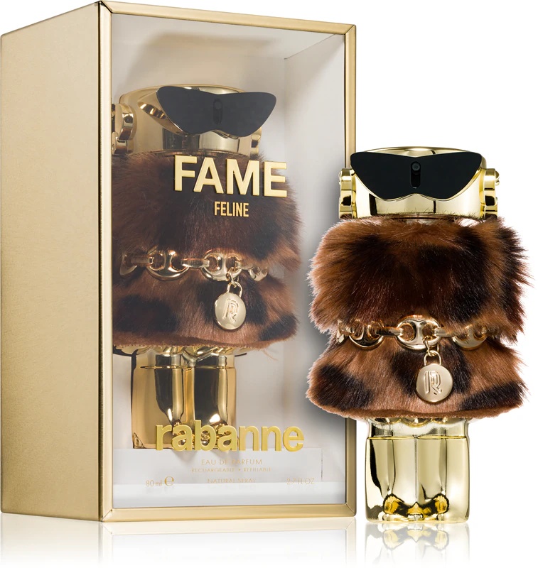 Rabanne Fame Feline Limited Edition парфемска вода са пуњивом бочицом за жене
