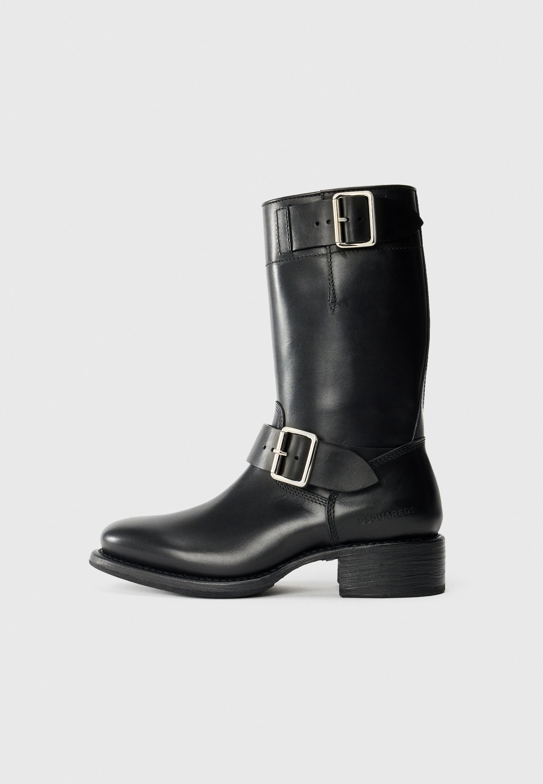Dsquared2 cowboy-/motorlaarzen - zwart