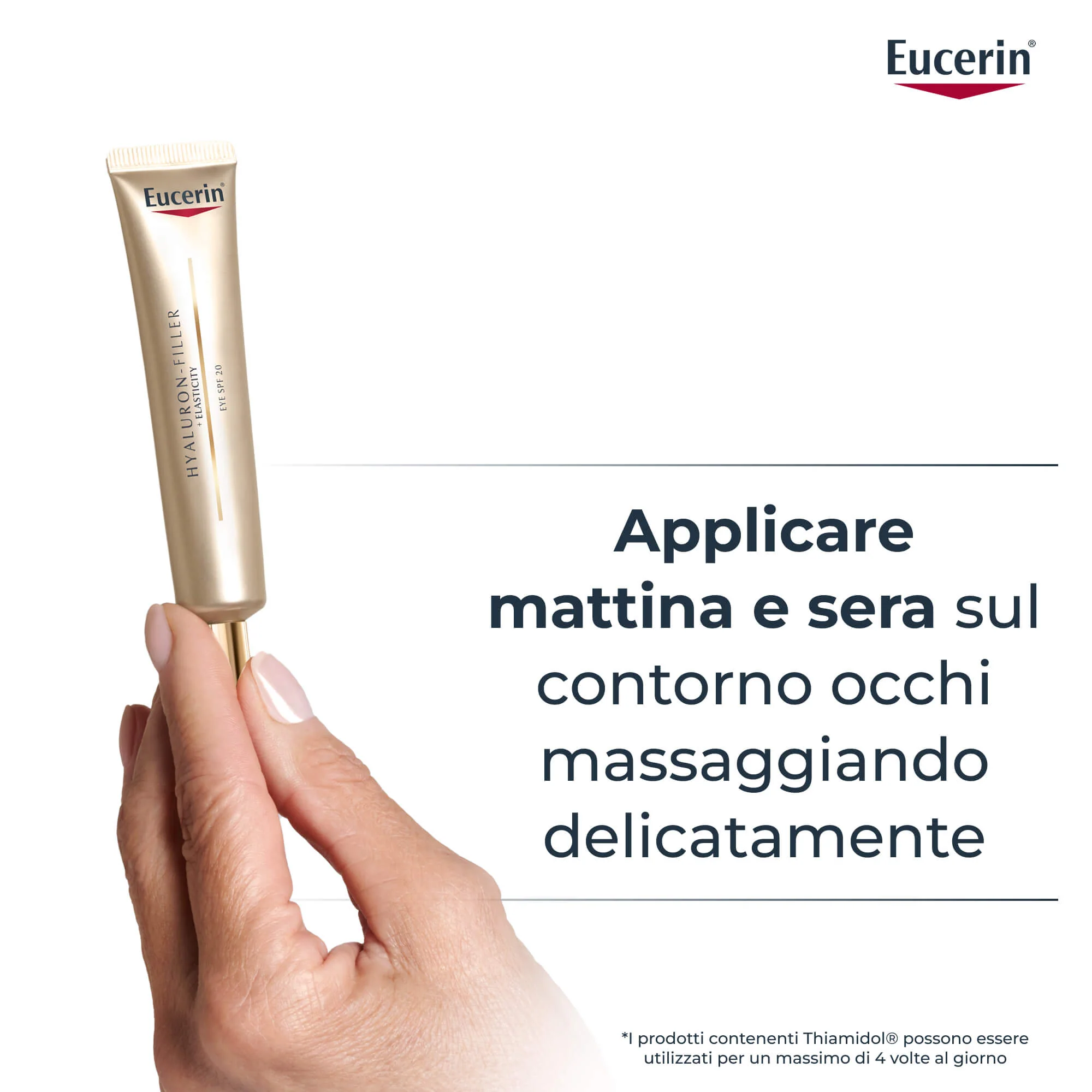 Hyaluron-Filler + Elasticity Hyaluron-Filler + Elasticity Contorno Occhi SPF 15 - Contorno occhi antirughe
