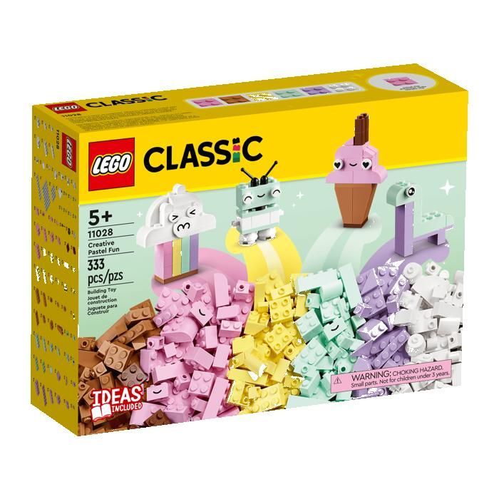 LEGO Classic 11028 L’amusement créatif pastel Cadeaux Jouets Objets de collection 5+