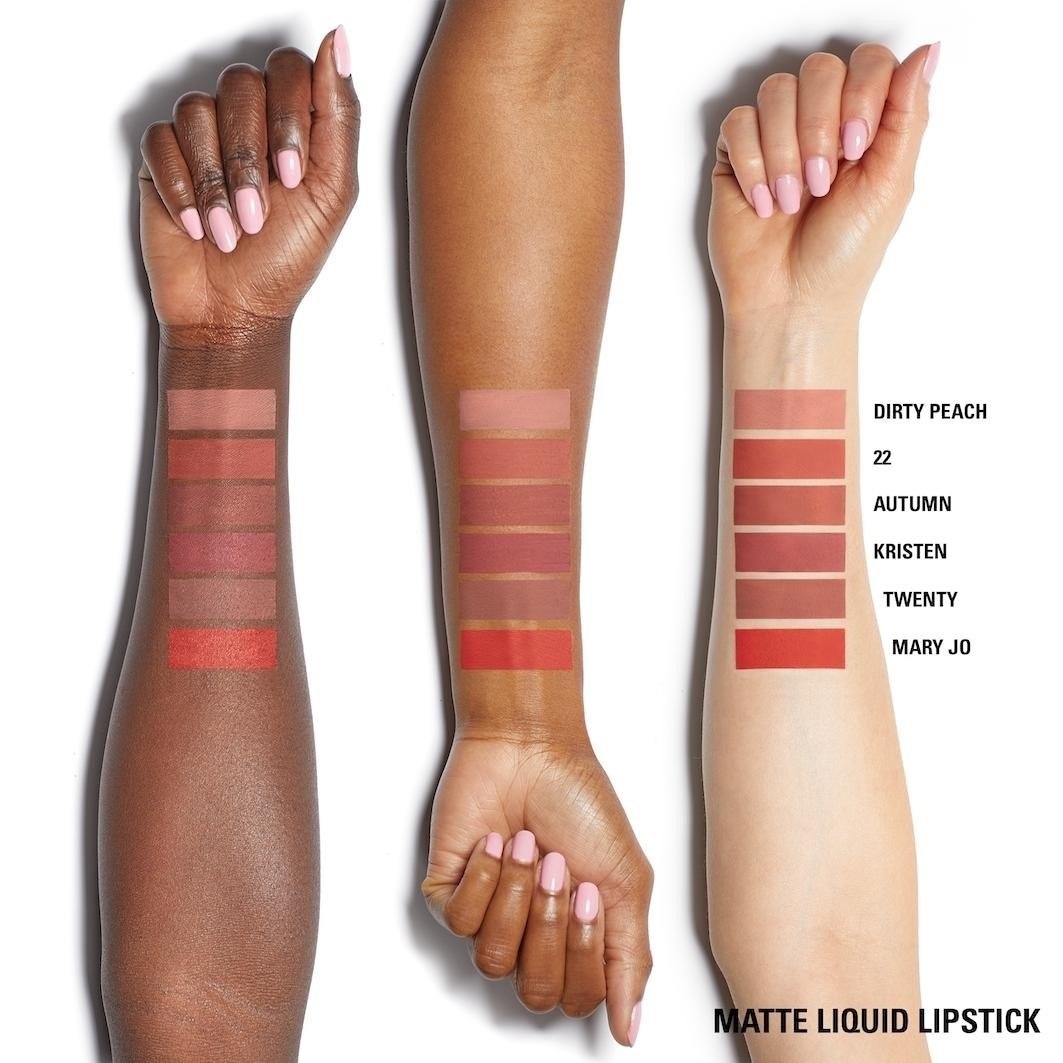 KYLIE COSMETICS Matiniai skysti lūpų dažai „Lipstain Matte“ – 3 ml