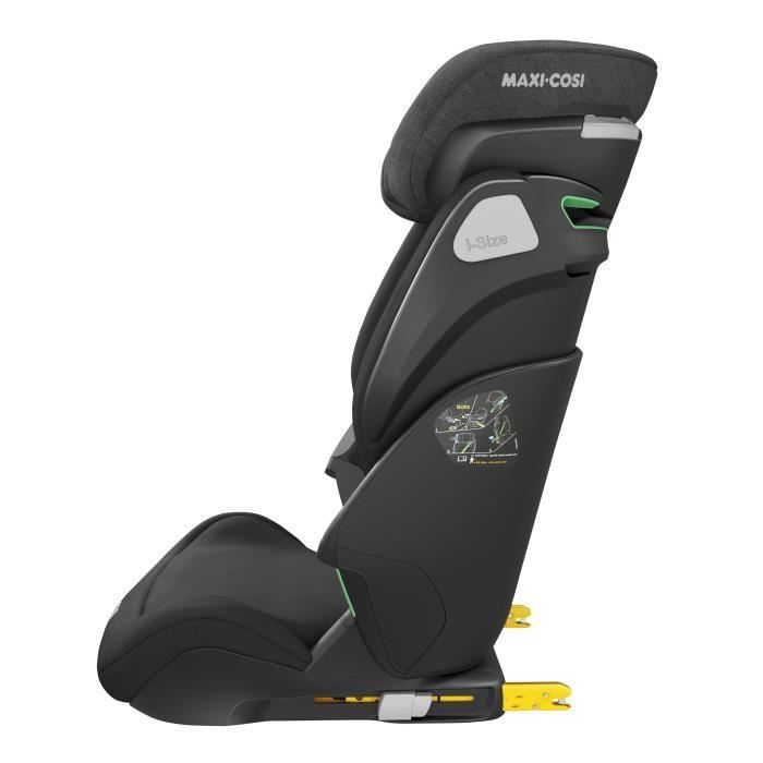 Silla de coche MAXI COSI Kore, Grupo 2/3, i-Size, Isofix, elevador reclinable, 100-150 cm, de 3,5 a 12 años, Negro auténtico