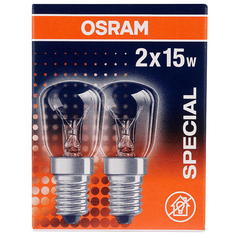 Osram Hehkulamppu mini, 2 kpl, 15 W E14 Osram