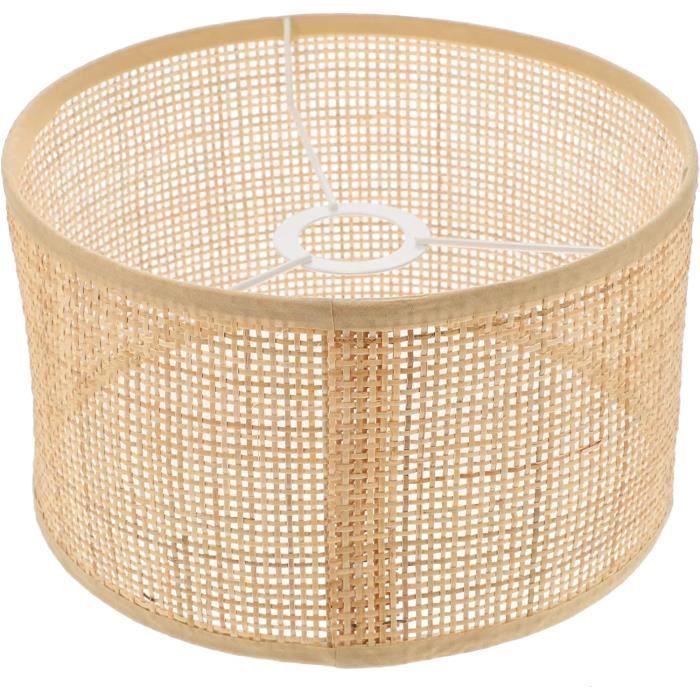 Rattan lampshade - YYV - Fabric - Beige - Contemporary - Electric