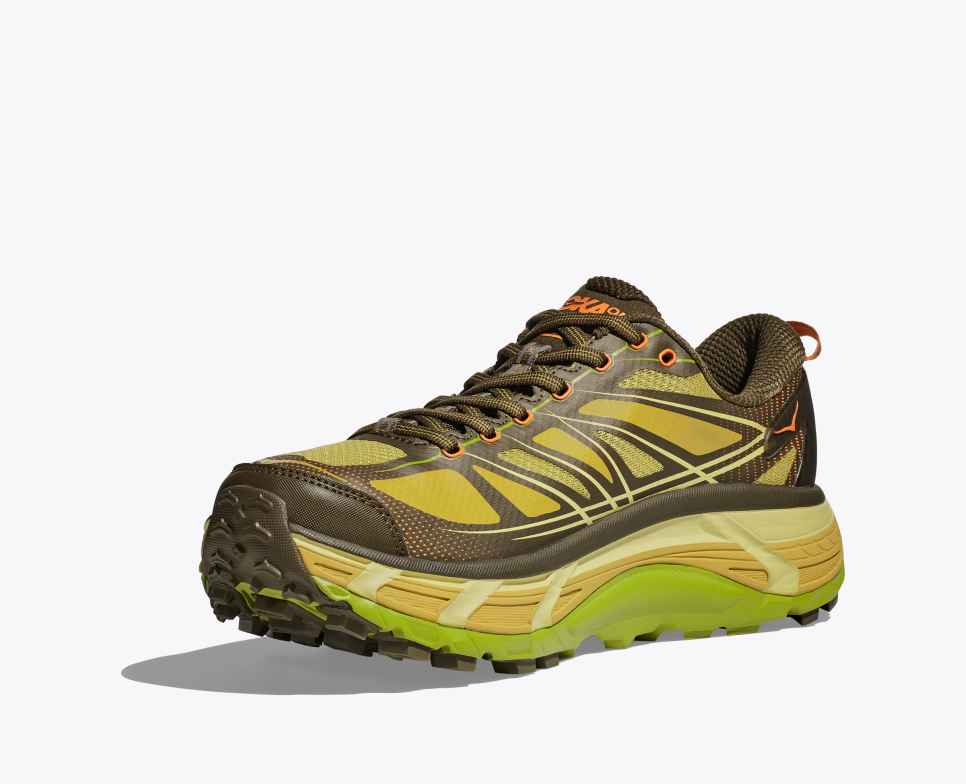 HOKA Mafate Speed 2 Măsliniu închis / Lichen auriu