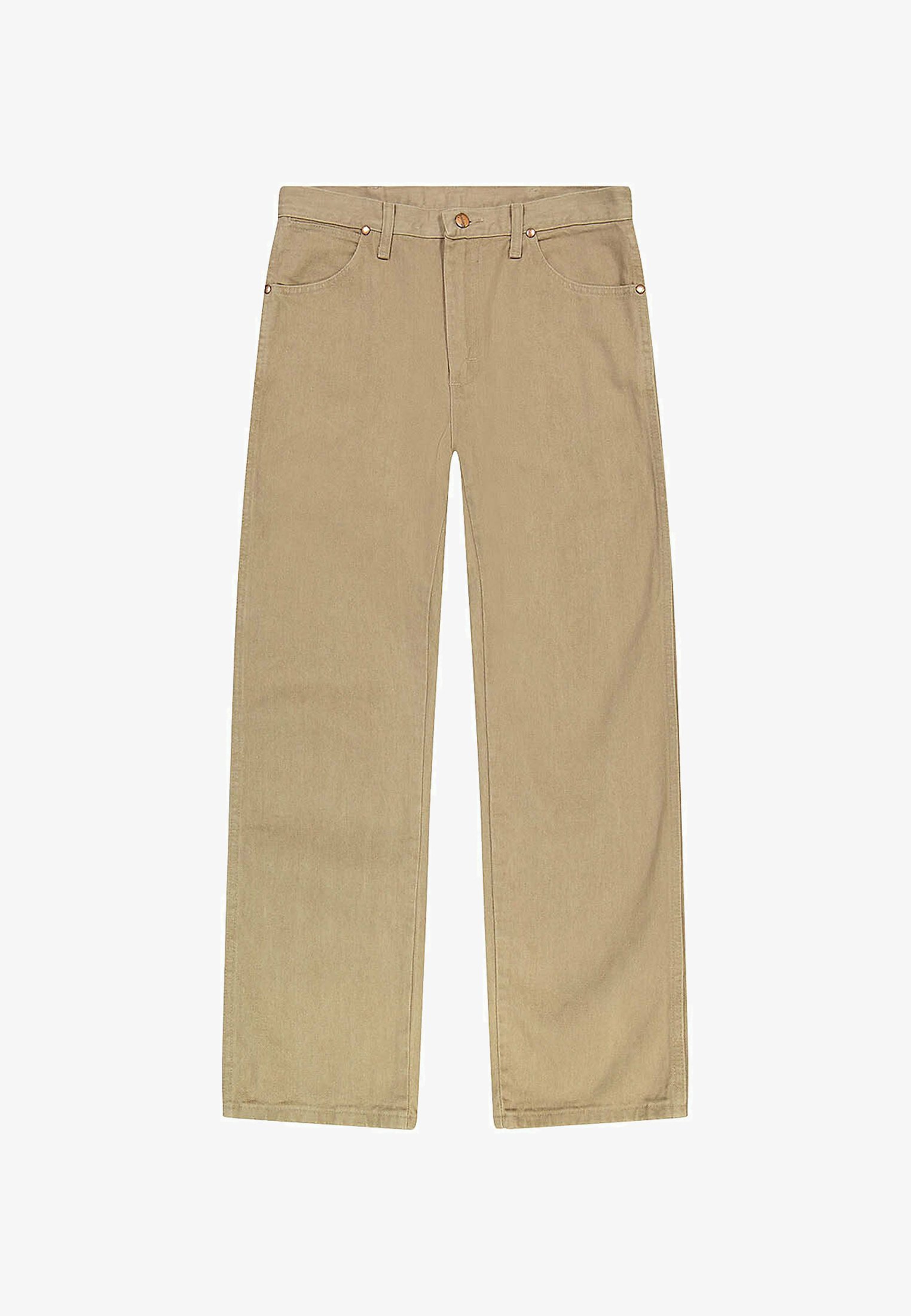 Wrangler jeans met rechte pijpen - voorgewassen beige