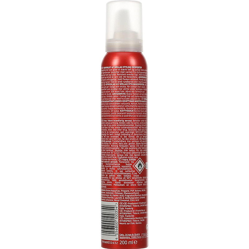 Wella Haarmousse 200 ml Wella Shockwaves Volumen
