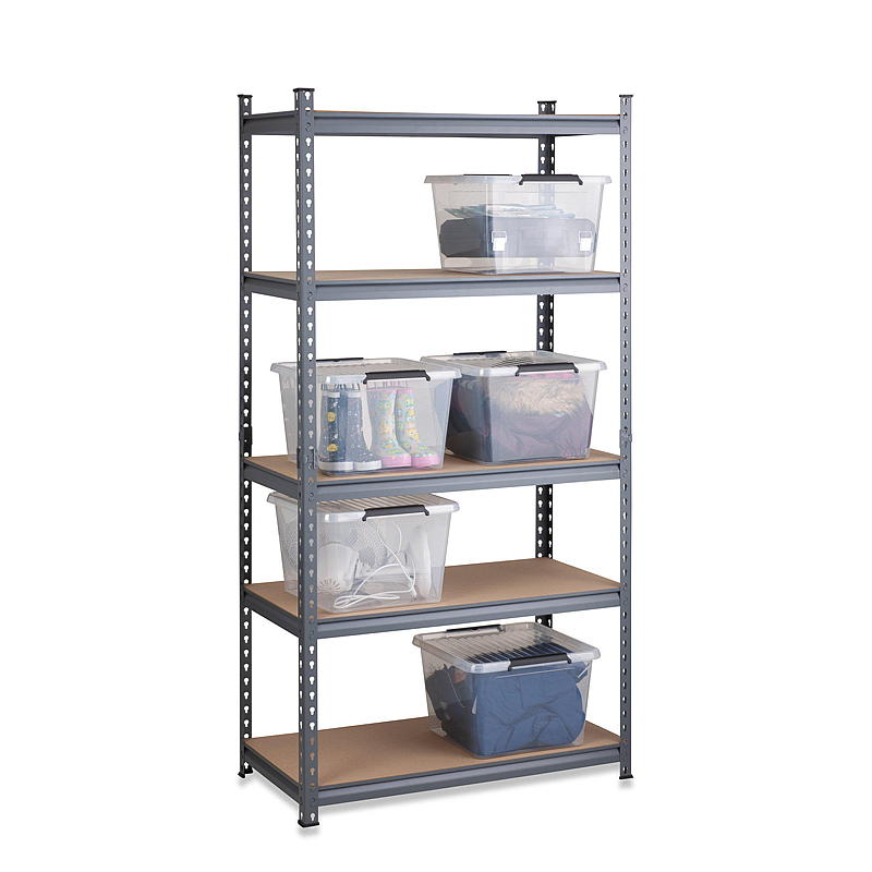 Work Steel reol 183 x 91,4 x 45,7 cm, 5 hylder