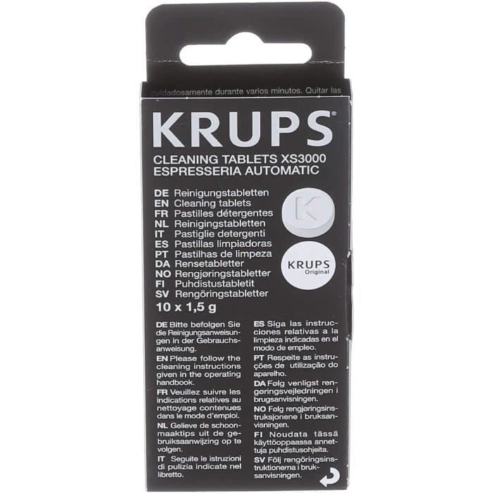 Compresse detergenti - KRUPS - XS300010 - Pulizia - Disinfezione - Decalcificazione