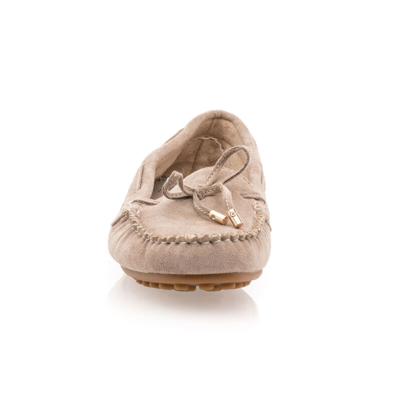 Naisten ruskeat loaferit/veneilykengät