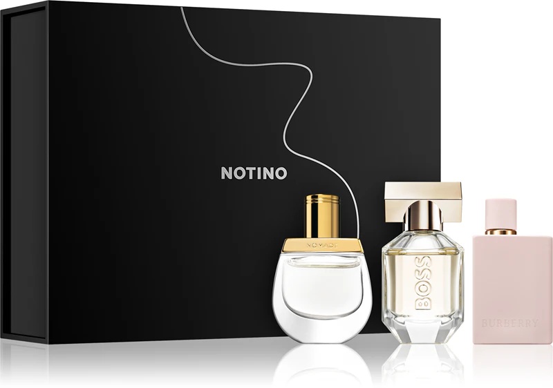 Ексклузивни поклон сет Notino Powder & Silk за жене Beauty Discovery Box
