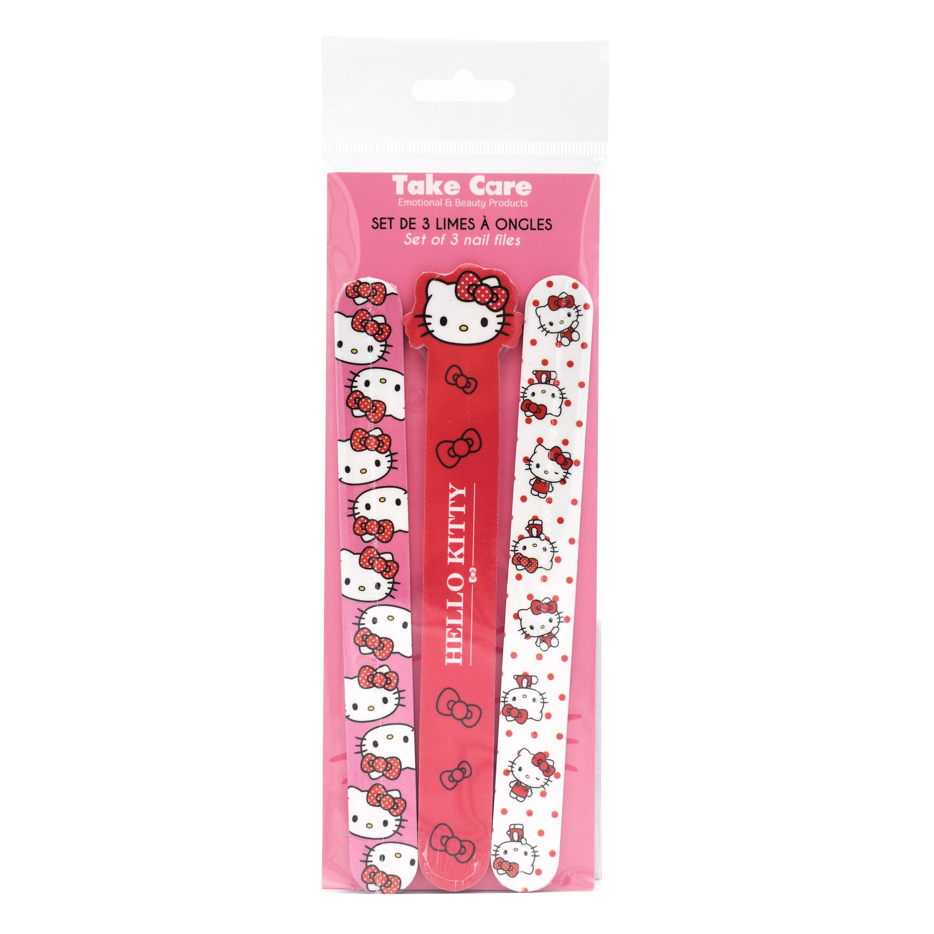 „Hello Kitty“ nagų dildžių rinkinys Nagų priežiūra