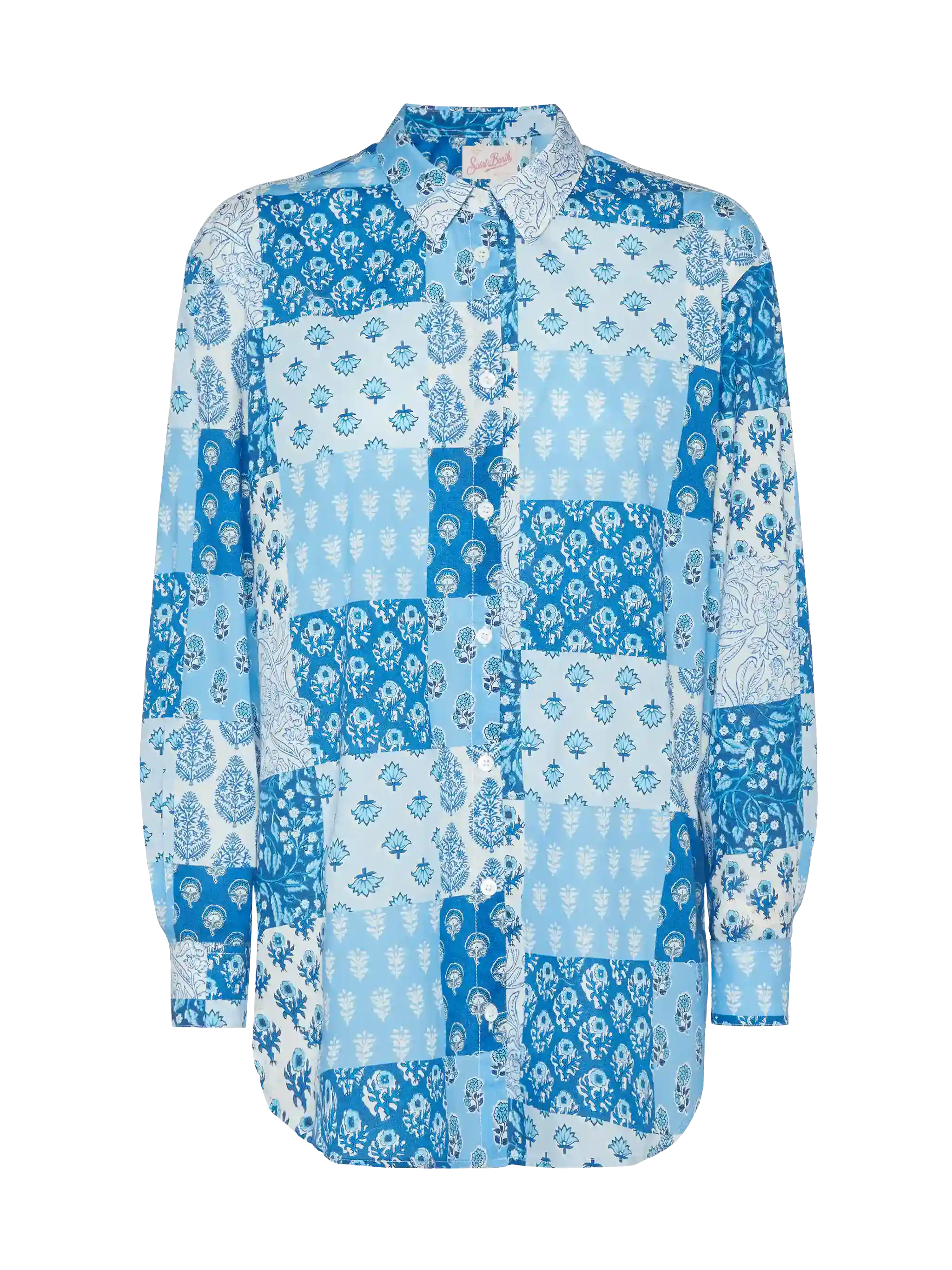 Brigitte katoenen blouse met bloemenprint