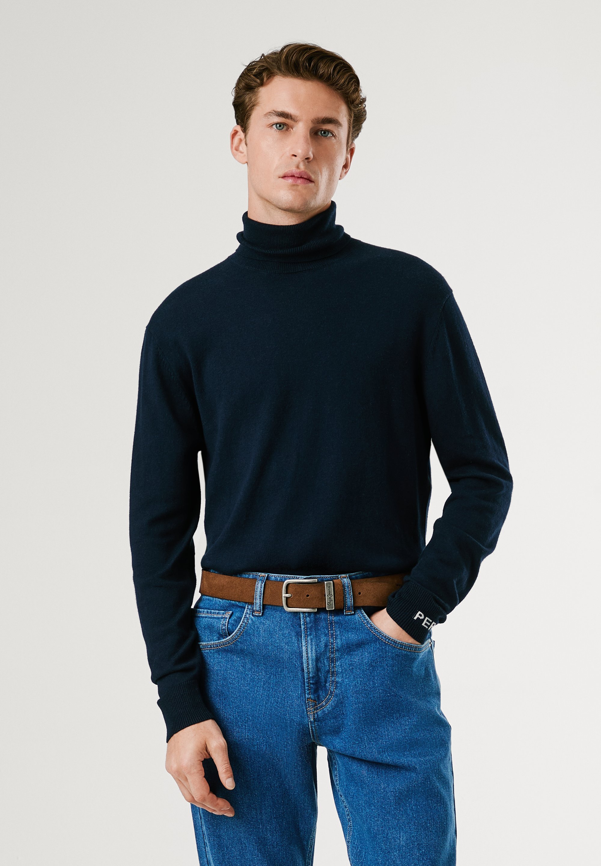 Pepe Jeans ANDRE Rollkragenpullover - Dulwichblau