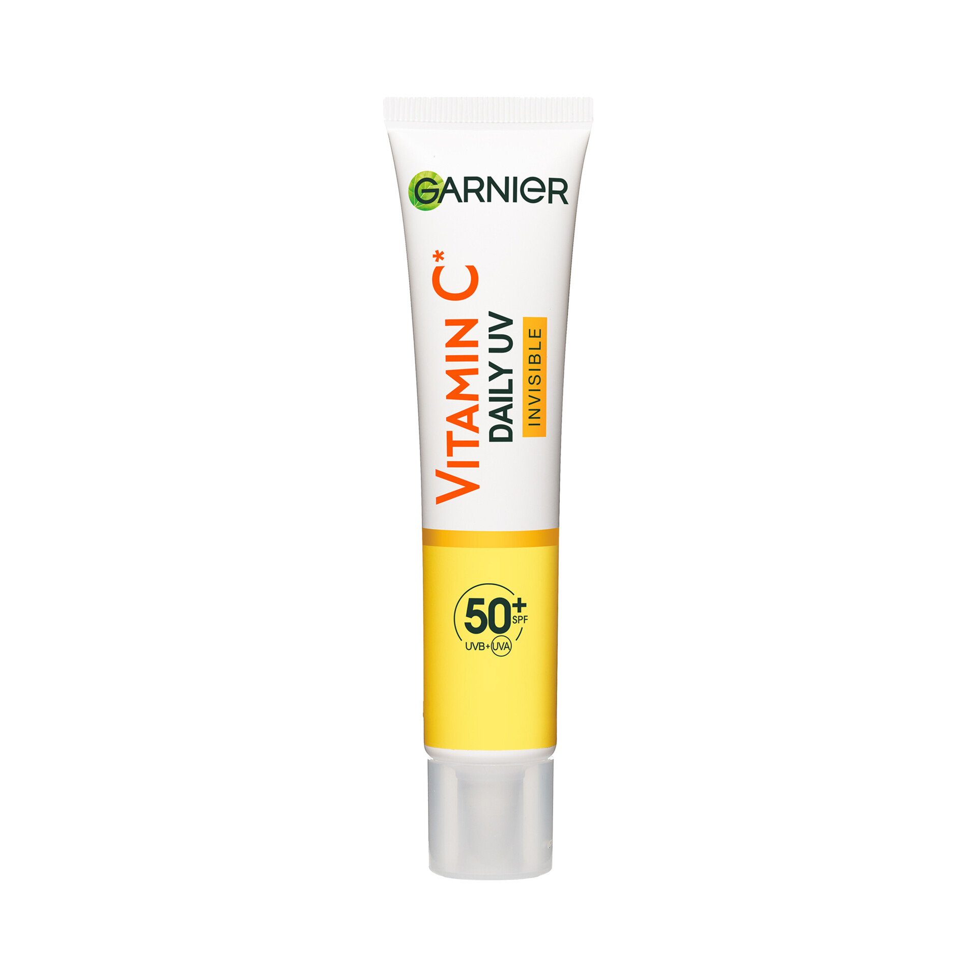 Fluid zilnic iluminator UV cu vitamina C Skin Active SPF50+ invizibil - Garnier