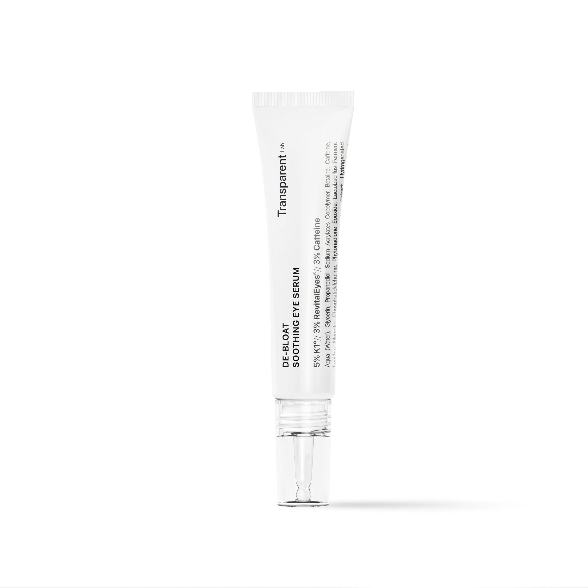 Transparent Lab De-Bloat Beruhigendes Augenserum