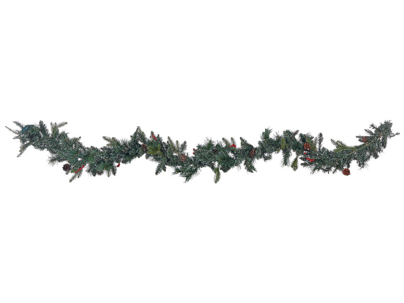 Girlanda świąteczna z lampkami 270 cm zielona