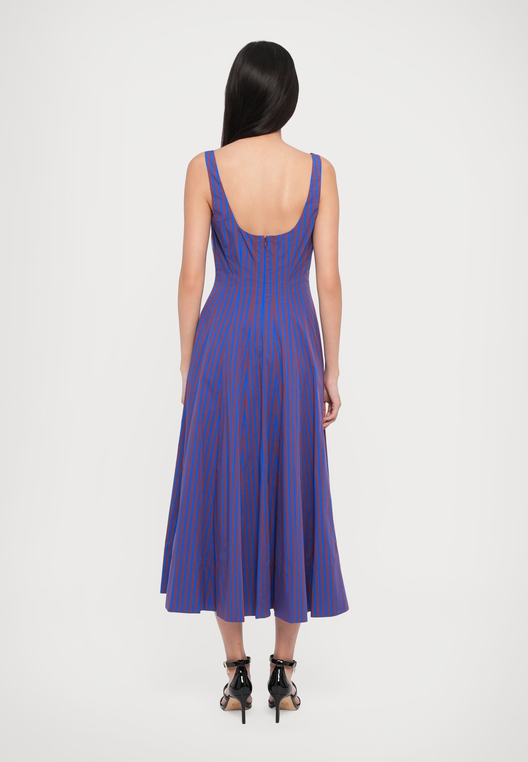 STAUD WELLS DRESS - Denní šaty - black
